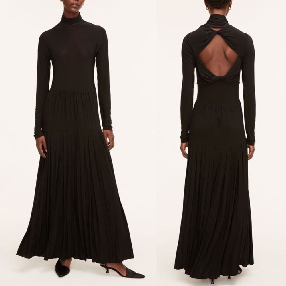 Rebecca Taylor Pleated Knit Maxi Dress